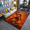 Manowar: Warrior's Fury carpet Home Decor printing Doormat Office chair cushion Bathroom mat