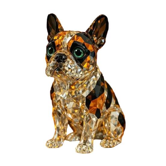 Yousheng ручная работа статуэтка собаки смоляной щенок украшение коллекционное искусство скульптура животного для домашнего офиса стол бар декор