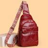 Новая женская нагрудная сумка ретро сумка-мессенджер большой вместимости женский рюкзак для активного отдыха на плечо нагрудная сумка