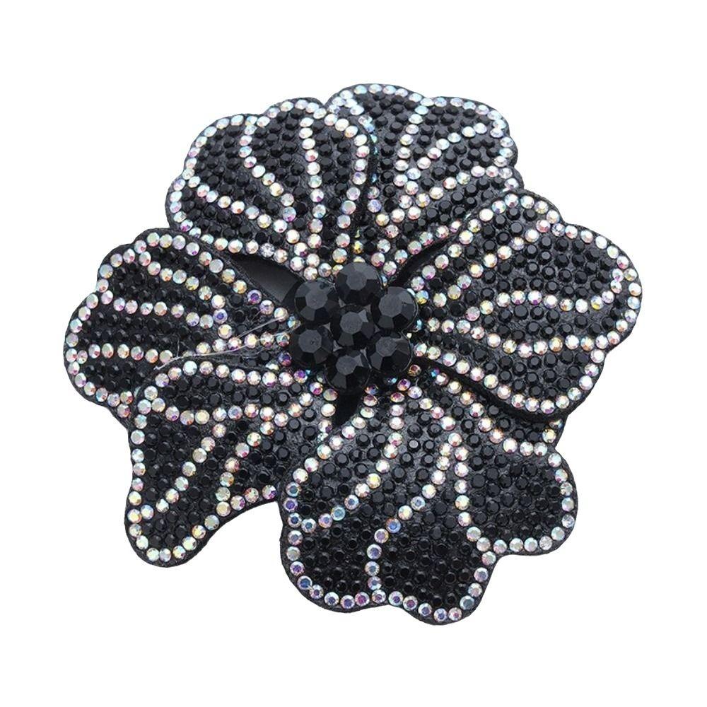 3D Rhinestone Flower Patches Sparkling Sew-On Applique New Jewelry Accessories Sewing Supplies