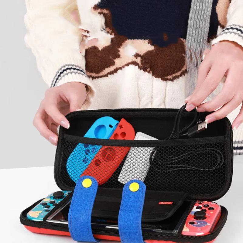 Для Switch Сумка для хранения Портативная консоль NS Switch OLED Игровые аксессуары Чехол для переноски Водонепроницаемая Классическая сумка