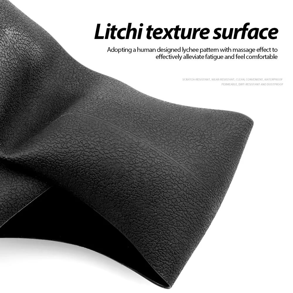 Silicone Car Steering Wheel Protector Anti-Slip Car Cover Vehicle Accessory DIY Installation