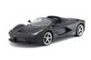 Kyosyo Kyosho Egg Scale LaFerrari Aperta Manual Door Drift TX052 for Men 1/14 (Matte Black) Open/Close &