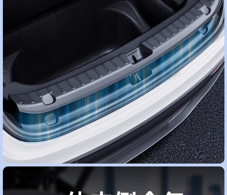 Защита багажника и комплект накладок на пороги для Tesla Model 3/Y