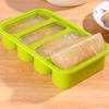 Giant Storage for Food Meal Sauce with Lid Cozinha Silicone Freezer Trays Extra Large Soup Ice Cube Tray Food Freezing Molds