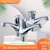 98 Single Cold Water Faucet for Wash Basin - Quick Open 4 Points Pedestal Design