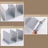Slim Book Shelf Holder Decorative Book Stoppers Sorter File Organizer for Girls