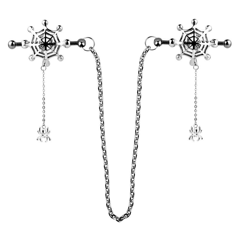 QKKQ Women Adjustable Nipple Clamps Clit Clips Bondage Sex Toy Piercing BDSM Nipple Clamps Christmas Giftfactory Price