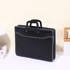 Oxford Cloth Office Briefcase Waterproof Document Handbag Protective Portable File Bag  Car Side
