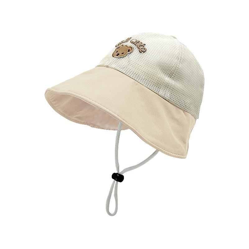 Детские шляпы летние с широкими полями шляпы рыбака детские повседневные и универсальные солнцезащитные шляпы для мальчиков и девочек дышащие сетчатые шляпы бейсболки