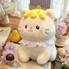 Плюшевая банановая кошка Игрушка Мягкое чучело животного Для детей и Декор детской комнаты
