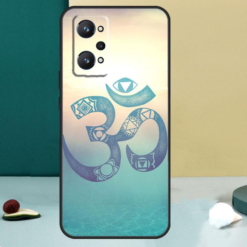 Йога Ом Индуистский Символ Для Realme 13 12 10 11 14 Pro Plus GT 6 5 6T GT7 Pro C55 C53 C51 C21Y C25S C75 C67 C61 Чехол