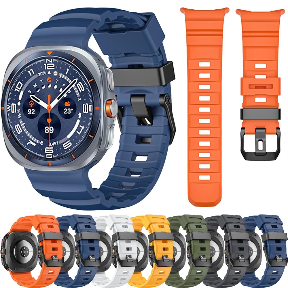 Силиконовый ремешок Trail Loop для Samsung Galaxy Watch Ultra 2026 47 мм Спортивный браслет для Galaxy Watch 8 Ultra 47 мм Ремешок