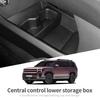 New Car Central Lower Layer Storage Boxes Cup Holders TPE Organizer Tray Tidying