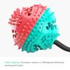 Drawstring Dog Molar BiteToy Pet Rope Ball Stick Chew Toys Training Tool Support