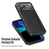 Чехол для iPhone 17 Pro DUX DUCIS Серия Pocard Держатель для карт Кожа+ПК+ТПУ Чехол для телефона