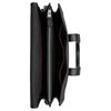 COACH Gotham 38 presbyopia printed metal accessories, artificial leather and cow leather briefcase, large size, men's black