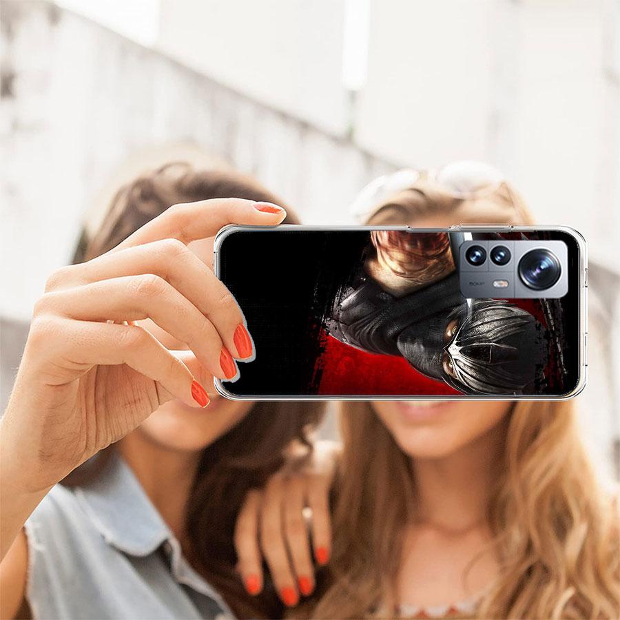 Чехол для телефона N-Ninja Gaiden NG4 для Redmi Note 13 Pro Plus 14 Pro+ 12S 12 11S 11T 11E 11 10S 10 9S 9 Xiaomi Capa TPU