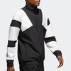 Adidas Originals Color Block Zip-Up Sports Jacket Men Jackets Black CE2234