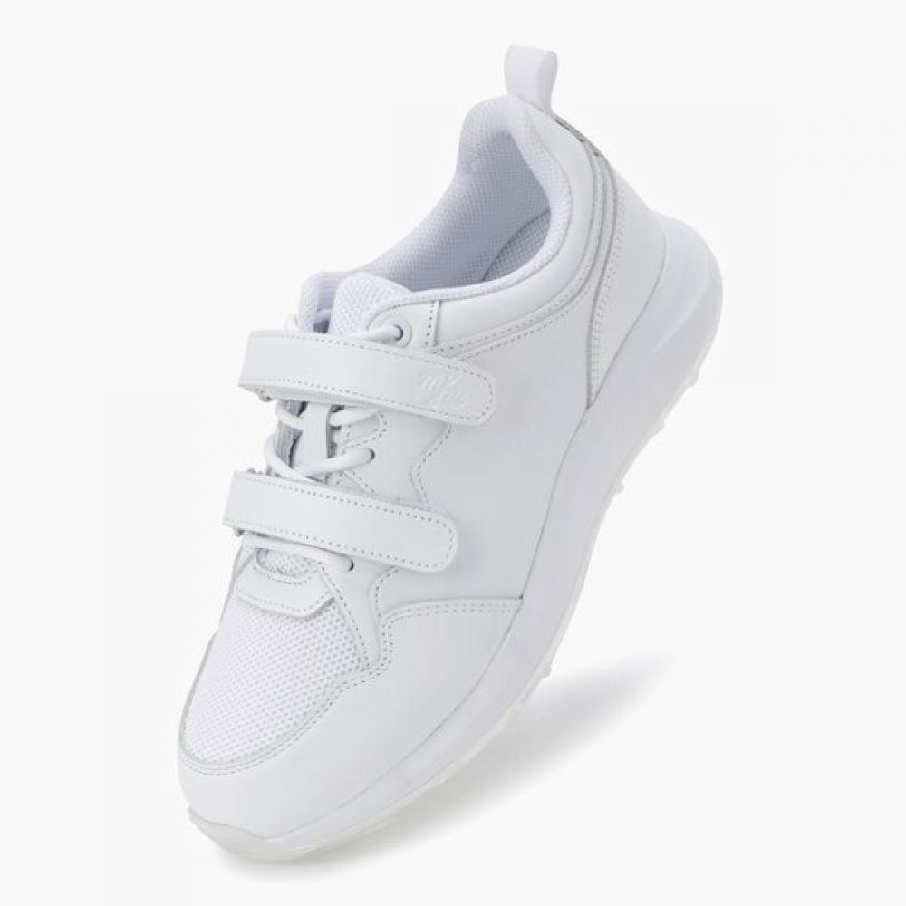 Munsingwear Women Spike Less Shoes Two Velcro White Mq122ssh16