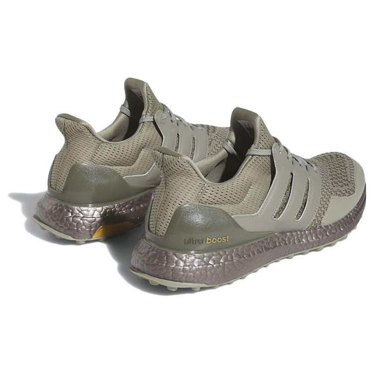 Adidas Кроссовки унисекс UltraBoost 1.0 Spikeless Golf Silver Pebble Green Olive-Strata GV6920