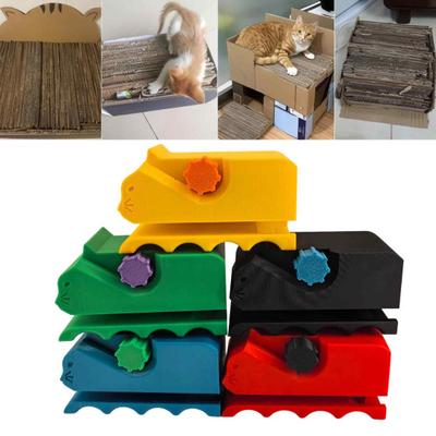 Резак для картона для кошачьей когтеточки, 3D-печатный резак в форме кошки, ручной картон