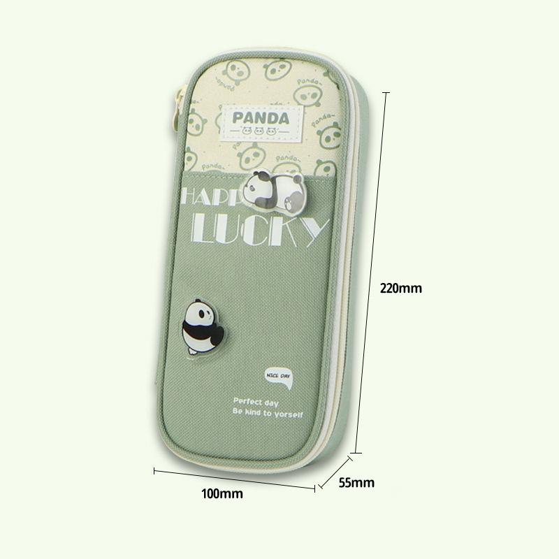 Мультяшный большой емкости Capybara пенал пенал многоэтажный креативный студенческий органайзер канцелярские принадлежности школьные принадлежности