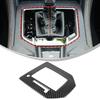 Carbon Fiber ABS Center Console Gear Shift Trim Cover For Subaru XV 2018-