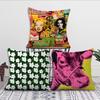 Comfortable Soft Flowers Warhol Pillow Case A-Andy for Sofa Living Room Home Office Decor and Protective Pop Covers