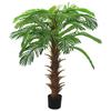 VidaXL Artificial Cycas Palm with Pot Artificial Plant Fake Plant Decoration Living Room Exterior Living Room Office 336307
