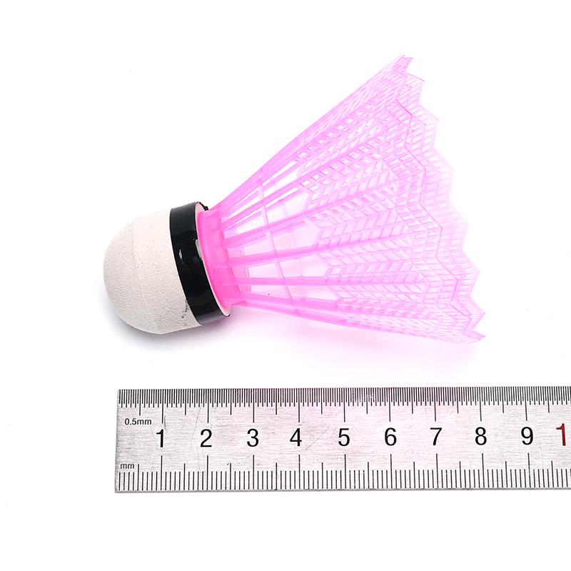 12 Pieces Badminton Balls Colorful Portable Shuttlecocks Supplies High Quality