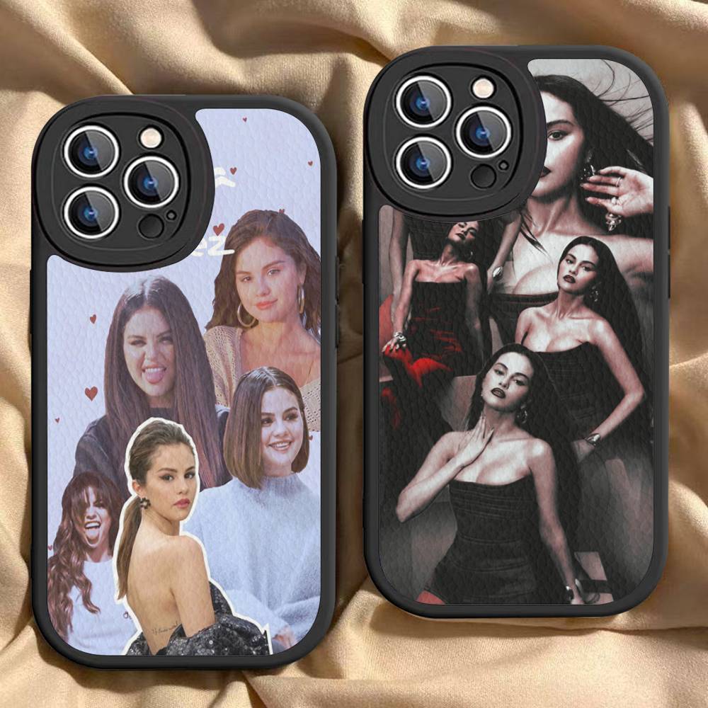 Чехол для телефона Селены Гомес, певицы, для iPhone 16 15 14 13 12 11 Pro Max Plus 16E, чехол из мягкой кожи