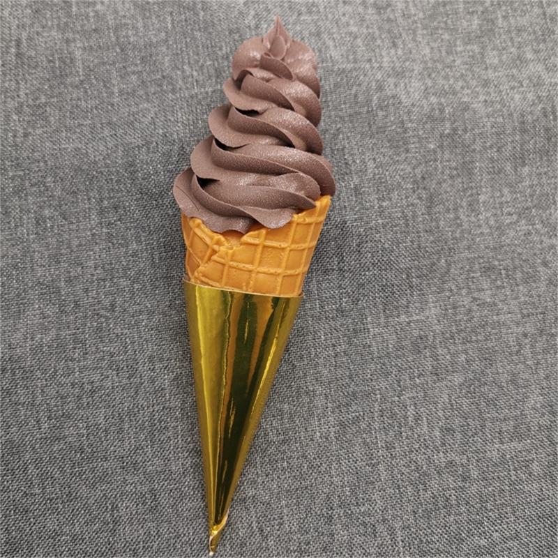Artificial Ice Cream Model for Photography Props, Fake Ice Cream Model , Plastic Ice Cream Model for Shop Display