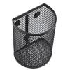 Magnetic Pen Holder Mesh Metal Pencil Marker Basket Desk Organizer for Locker Fridge Whiteboard File Cabinet
