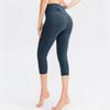 Nude Double-Sided Yoga Pants with Pockets – Women's Elastic, Hip-Lifting, Cropped Fitness Leggings.