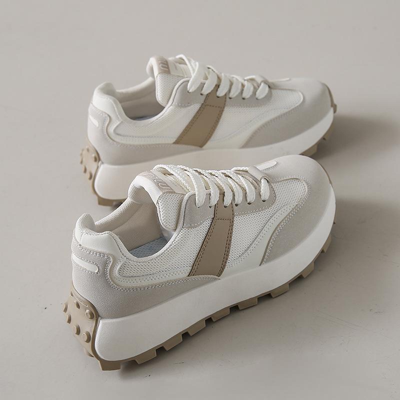 2025 Spring Forrest Gump Shoes New Korean Version Ins Female Student Sports Breathable Running Platform Casual Shoes G6830-1