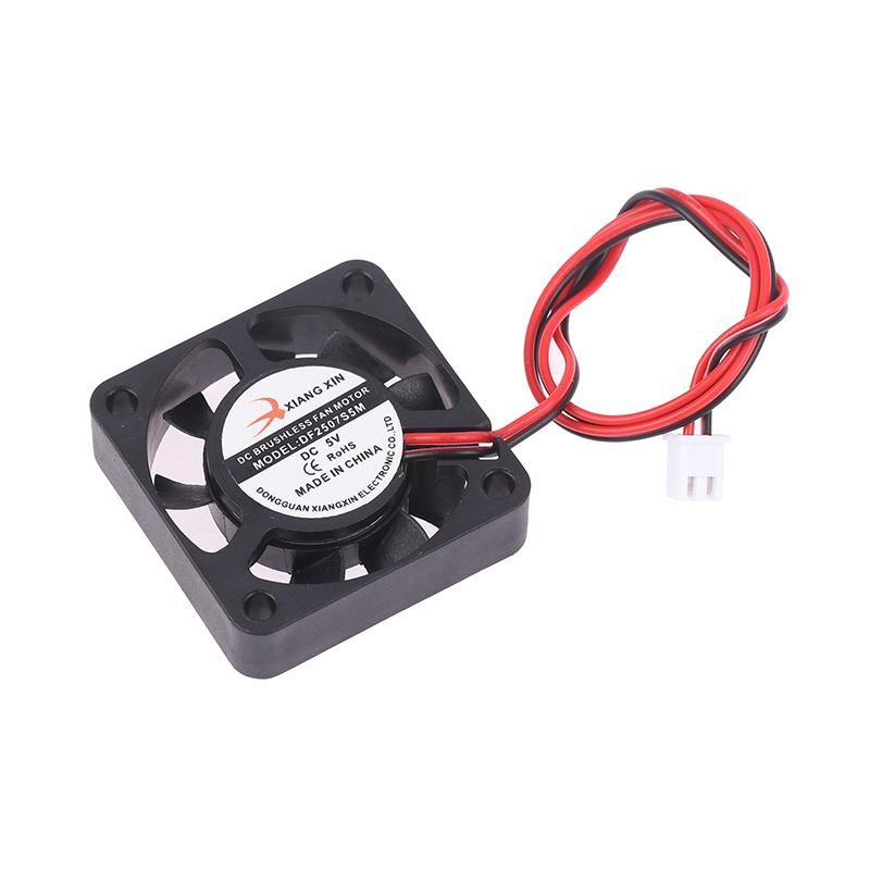 Инновационный и практичный ультра-миниатюрный бесщеточный вентилятор, электрический постоянный ток 5 В 2507, мини-микро крошечный охлаждающий вентилятор 2,5*2,5 см
