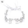 Украшения для волос Корона Жемчужина Лист Свадебная прическа Виноградная лоза Свадебные аксессуары для волос Невеста Кристалл Головной убор