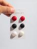 New 3pair/set Mini Acrylic Star Stud Earrings for Women Girls Cute Candy Color Pentagram Earring 2025 trend Jewelry Set Gifts