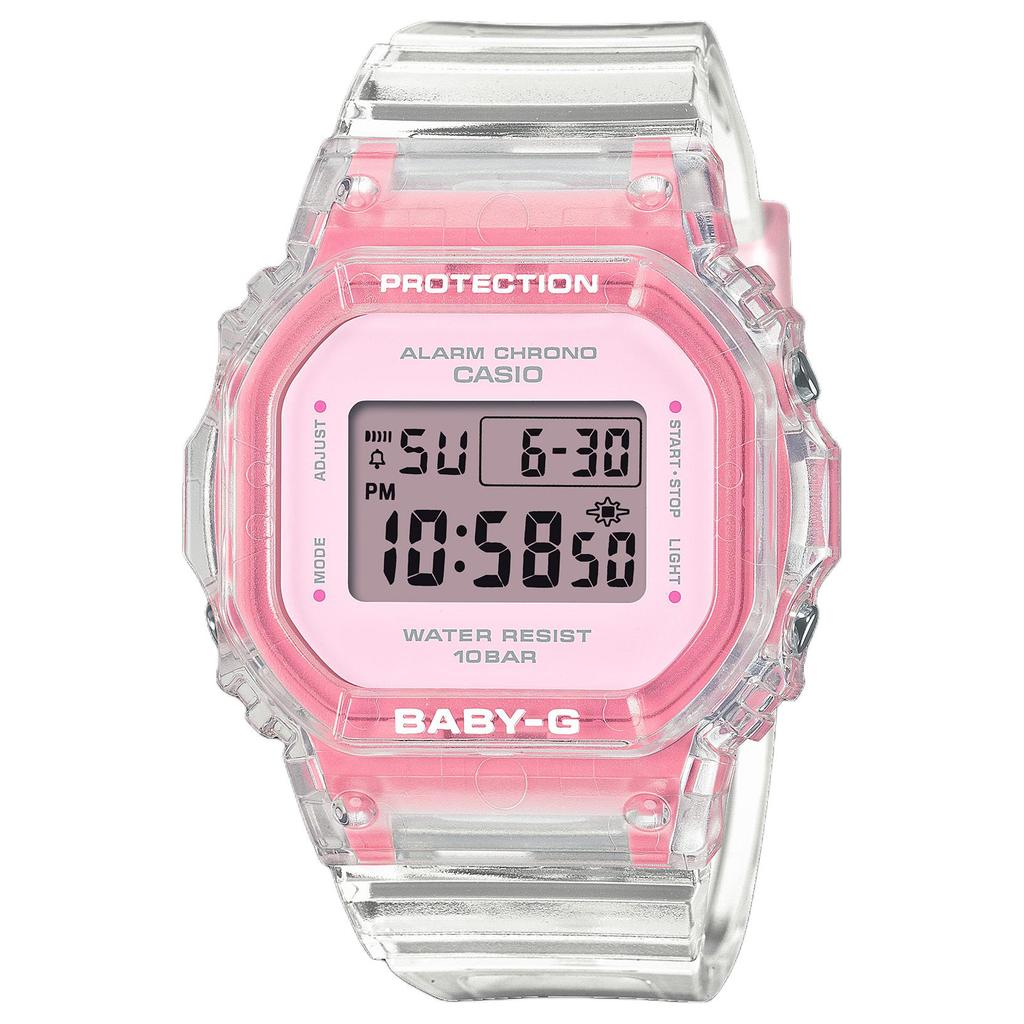 Casio Женские часы BABY-G Розовые BGD-565SJ BGD-565SJ
