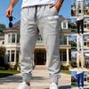 Spring/Autumn Men's Relaxed Fit Waffle Weave Casual High-Street Outdoor Sports Commuter Hip-Hop Workwear Breathable Sweatpants