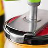 Can Opener Smooth Adjustable Handle Easy Grip Bottle Stainless Steel Lid Remover with Opener Rotation Jar Opener for