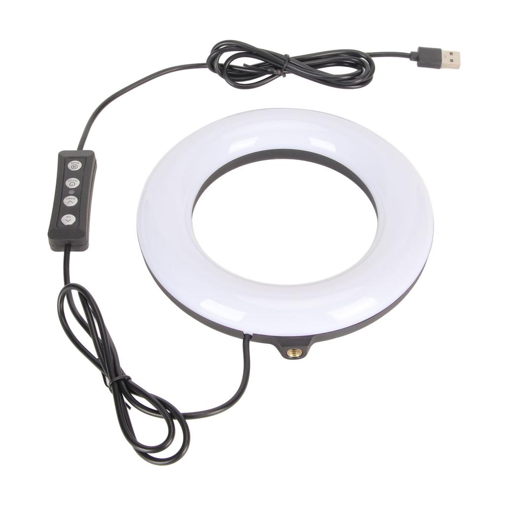 Video Conference Lighting Kit with Power Clip 3 Color Temperatures 2700 To 6500K LED  Light Cl