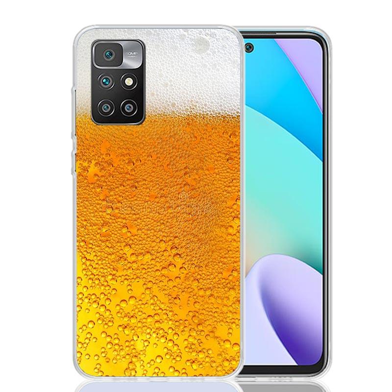 World Beers Alcohol Summer Bubble Phone Case For Xiaomi Redmi 12C 13C 14C 12 13 10 10A 10C 9 9A 9C 9T 8 8A 7 7A 6 6A K70 K60 K40