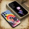 Cartoon R-Rainbow Brite Phone Case For Samsung Galaxy A53,51,72,73,31,30,42 Soft Silicone Black Cover