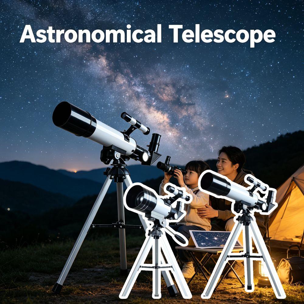 30070,36050 Kids Astronomical Telescope IP54 Landscape Observation Tool Stargazing