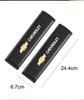 CCTNM1 2pcs Car Seat Belt Cover Leather Shoulder Pad Accessories For Chevrolet Bolt Spark Tahoe Z71 Aveo Impala Lacetti Malibu Sail SS