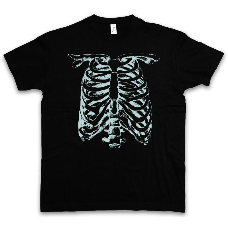 Rib Cage Skeleton Graphic T-shirt