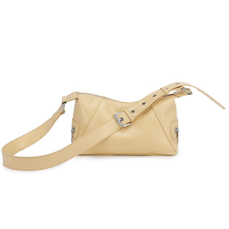 2025 новая персонализированная сумка-тоут в стиле Spice Girl, простая, трендовая, крутая, однотонная, модная, универсальная, для поездок на работу, из мягкой кожи, сумка-мессенджер для женщин