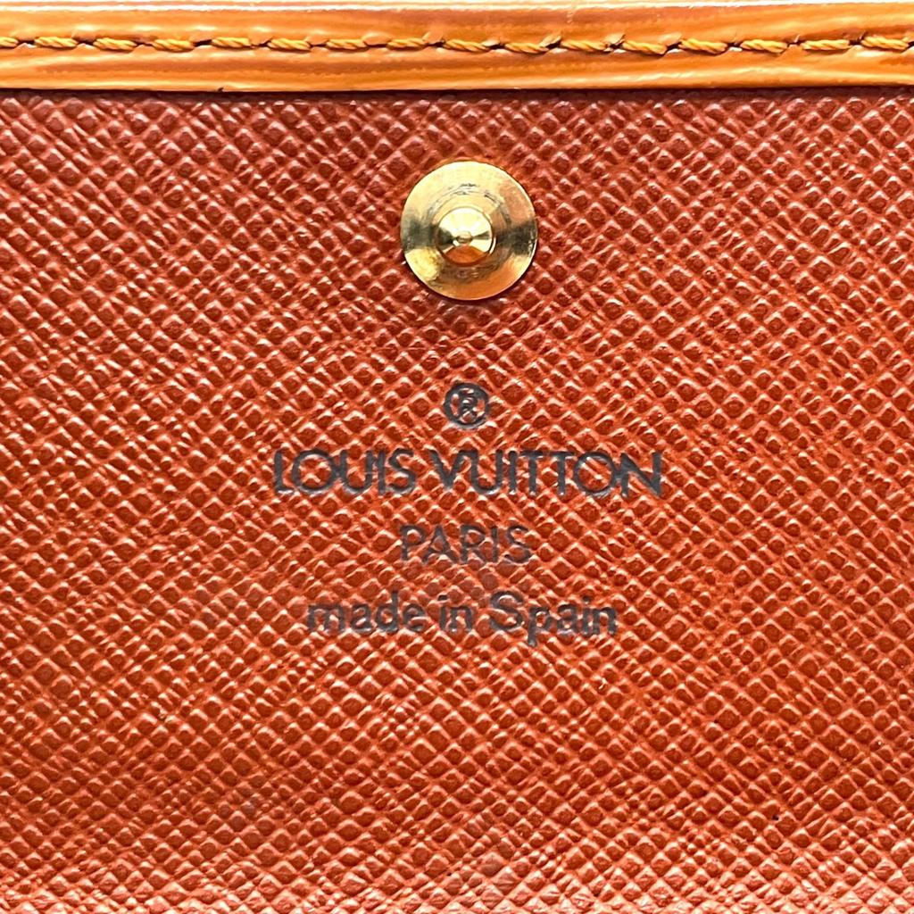 Б/у Держатель для ключей LOUIS VUITTON Коричневая кожа унисекс